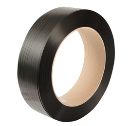 PET-band 19,0x0,8mm x 1200m, svart